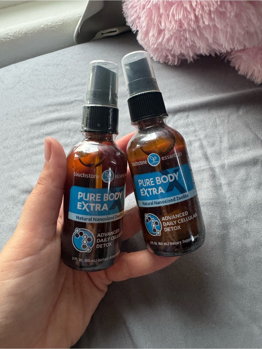 Touchstone Essentials Pure Body Extra Spray - zeolite.